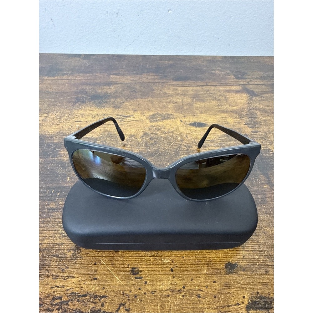 Vintage Vuarnet Skilynx Made in France Black Frame Silver Gray Lenses EUC